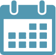 Icon of a calendar