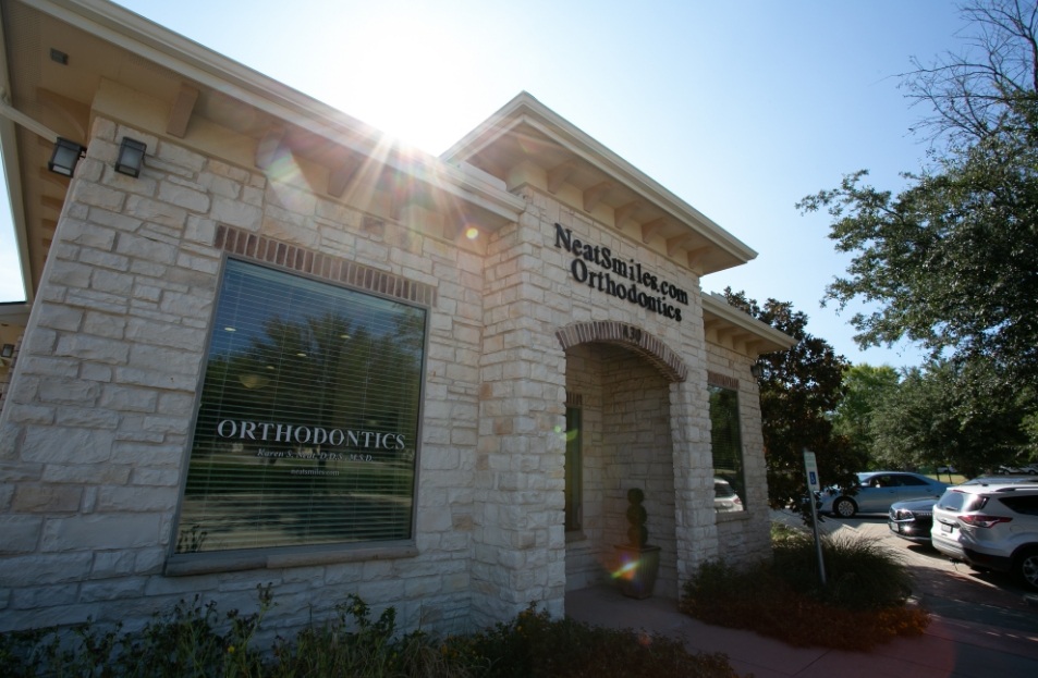 Exterior of Allen orthodontic office building