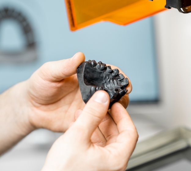 3 D printed orthodontic appliance